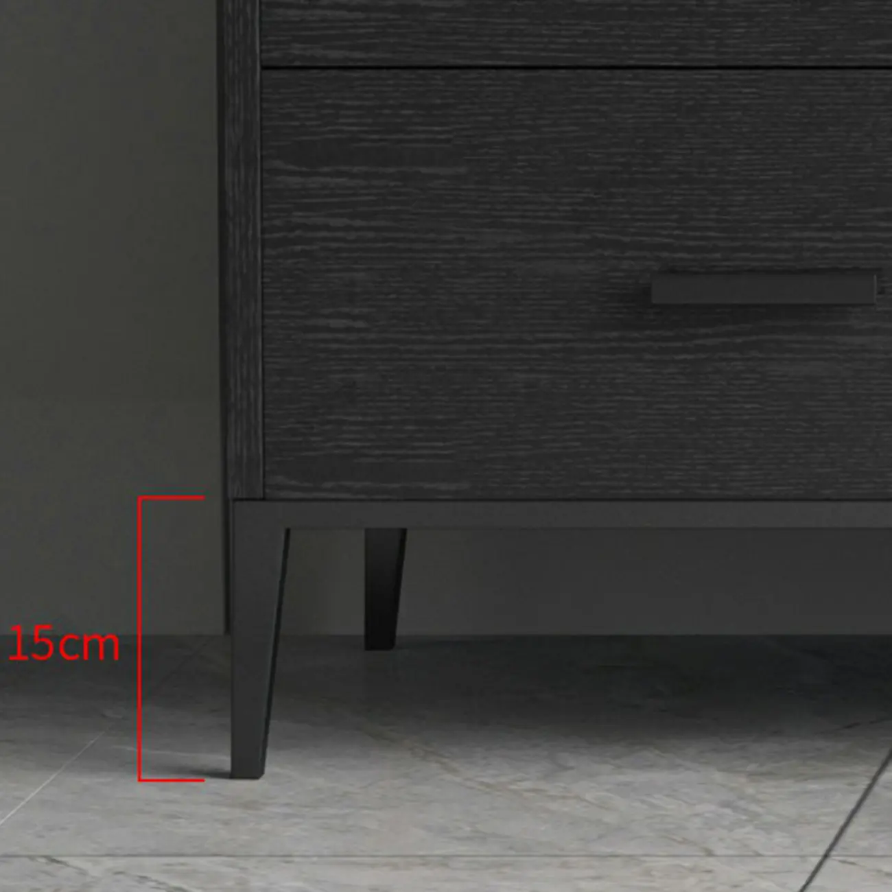 Modern Wooden Sideboard with Cabinets & Wine Rack Image - 12 | homeyfad