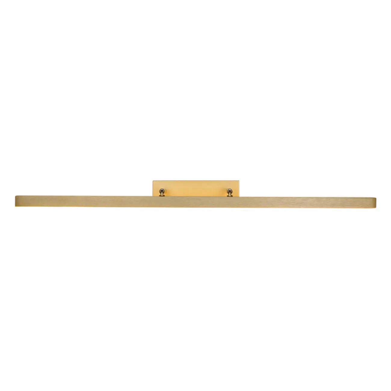 Gold LED Modern Mirror Front Wall Lamp with Integrated Dimmer Image - 2 | homeyfad