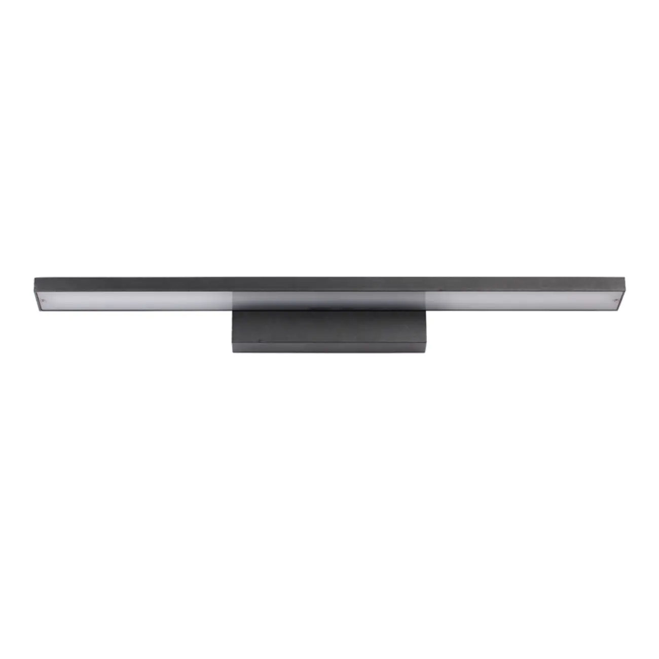 Modern LED Black Rectangle Vanity Light for Bathroom Mirror Image - 5 | homeyfad