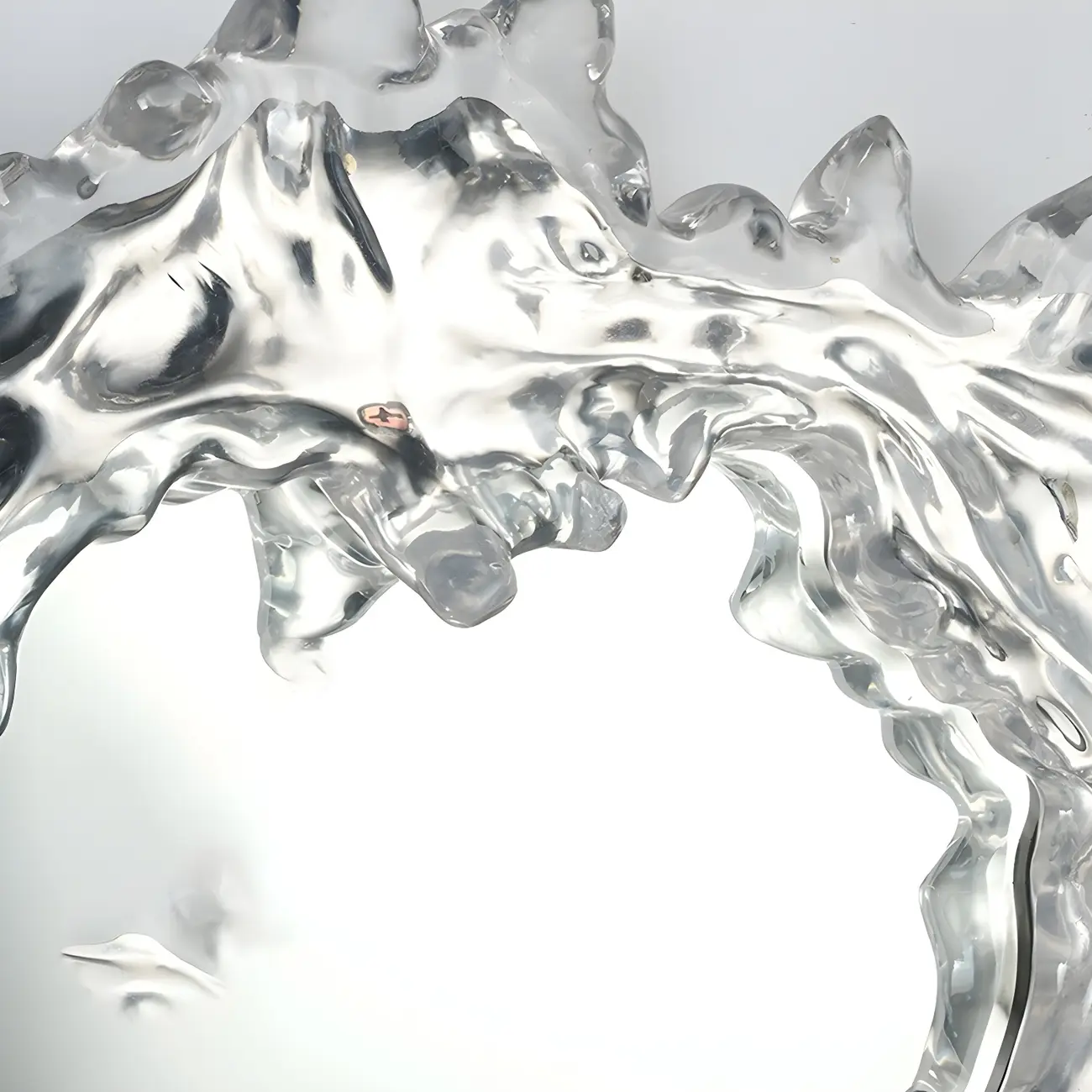 Designer Silver Resin Water Spray Wall Lamp for Home Decor Image - 6 | homeyfad