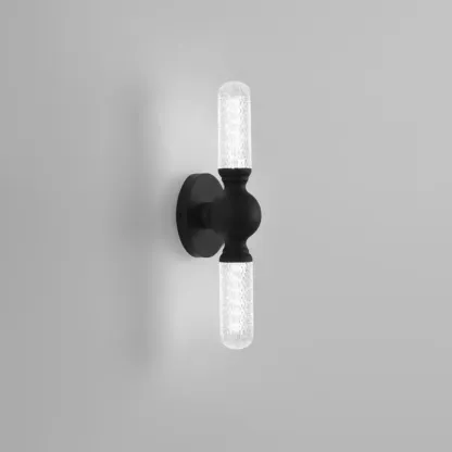 Elegant Dimmable LED Vanity Light with Glass for Modern Bathrooms Image - 5