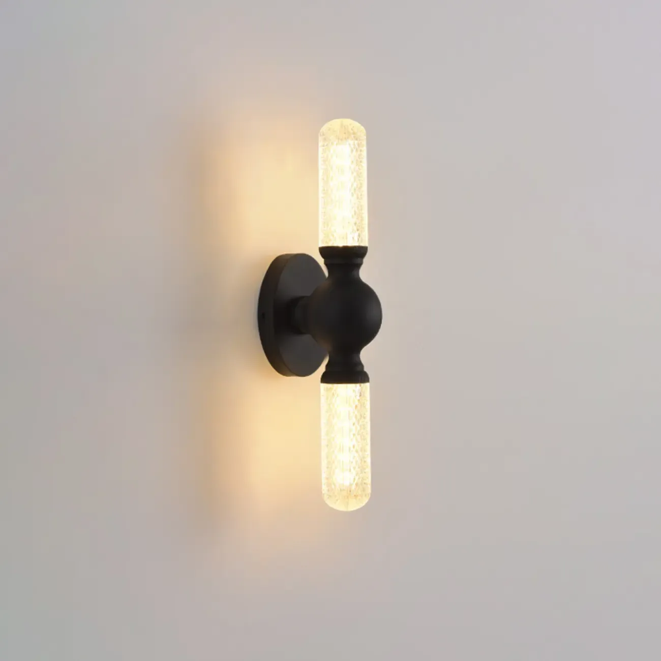 Elegant Dimmable LED Vanity Light with Glass for Modern Bathrooms Image - 7
