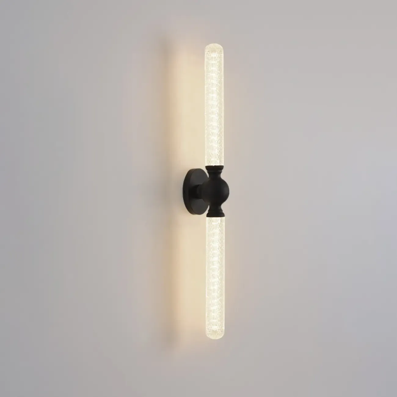 Elegant Dimmable LED Vanity Light with Glass for Modern Bathrooms Image - 10