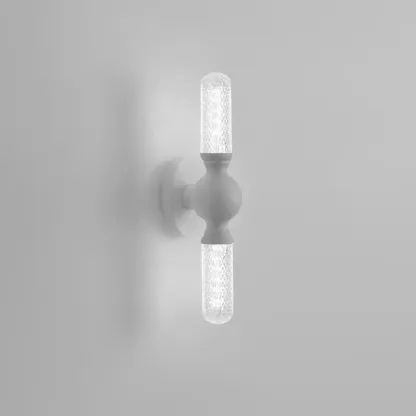 Elegant Dimmable LED Vanity Light with Glass for Modern Bathrooms Image - 11