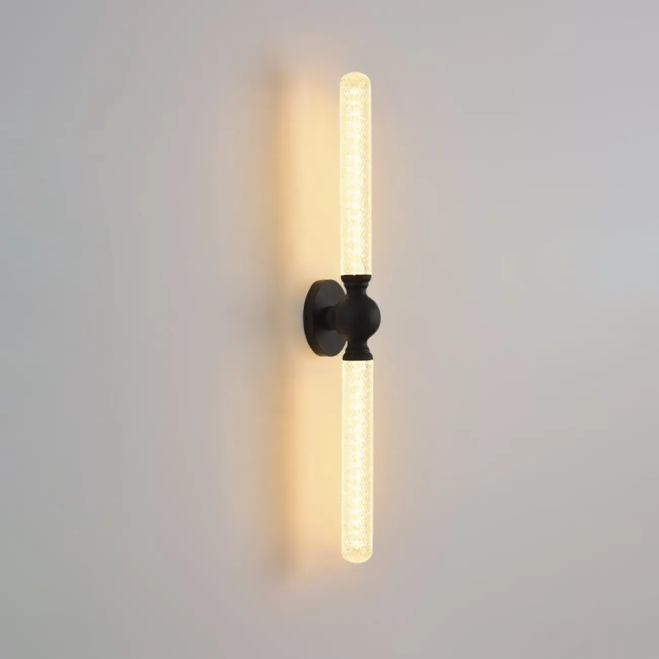 Elegant Dimmable LED Vanity Light with Glass for Modern Bathrooms Image - 13