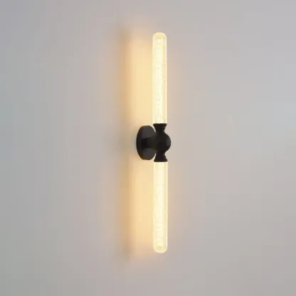 Elegant Dimmable LED Vanity Light with Glass for Modern Bathrooms Image - 13