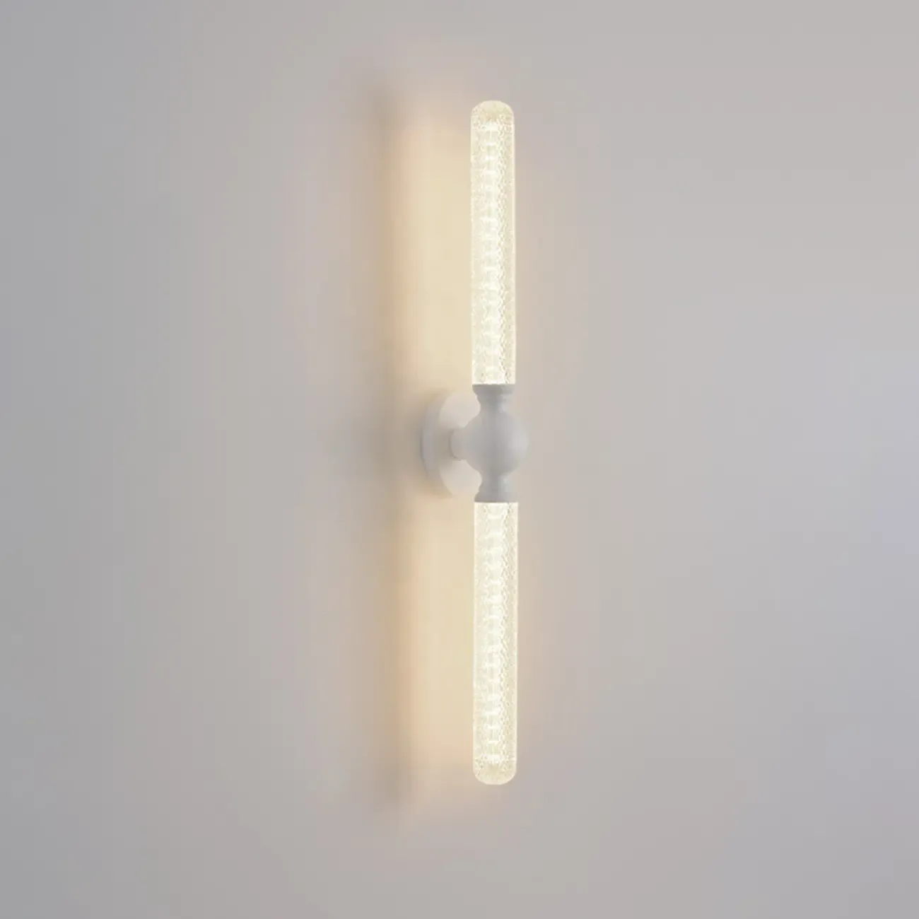 Elegant Dimmable LED Vanity Light with Glass for Modern Bathrooms Image - 15