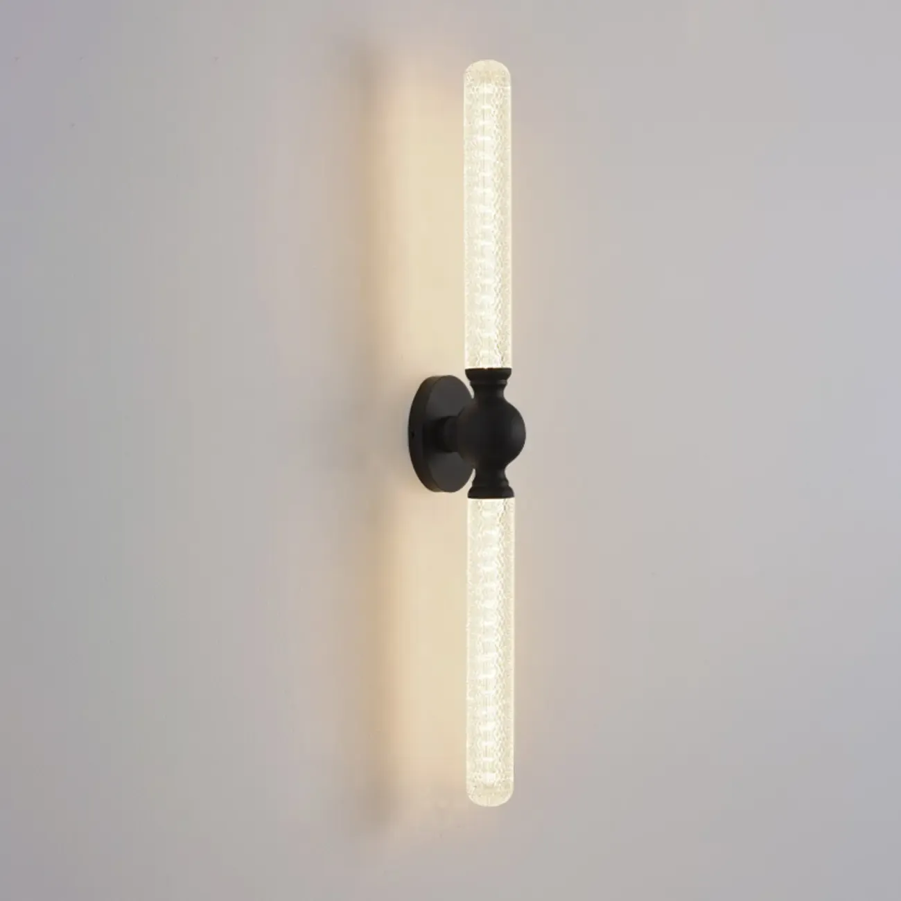 Elegant Dimmable LED Vanity Light with Glass for Modern Bathrooms Image - 16