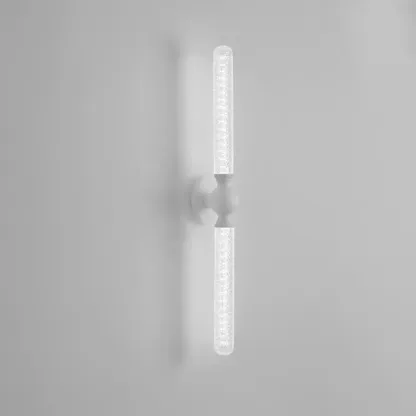 Elegant Dimmable LED Vanity Light with Glass for Modern Bathrooms Image - 17