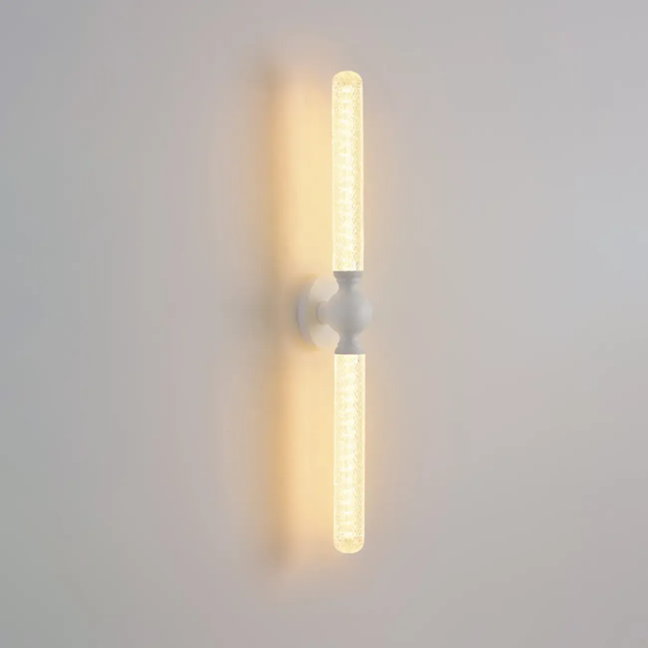 Elegant Dimmable LED Vanity Light with Glass for Modern Bathrooms Image - 20