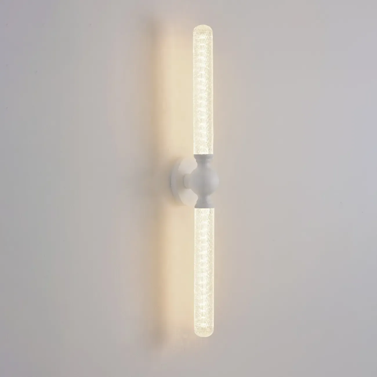 Elegant Dimmable LED Vanity Light with Glass for Modern Bathrooms Image - 21