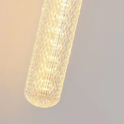 Elegant Dimmable LED Vanity Light with Glass for Modern Bathrooms Image - 25