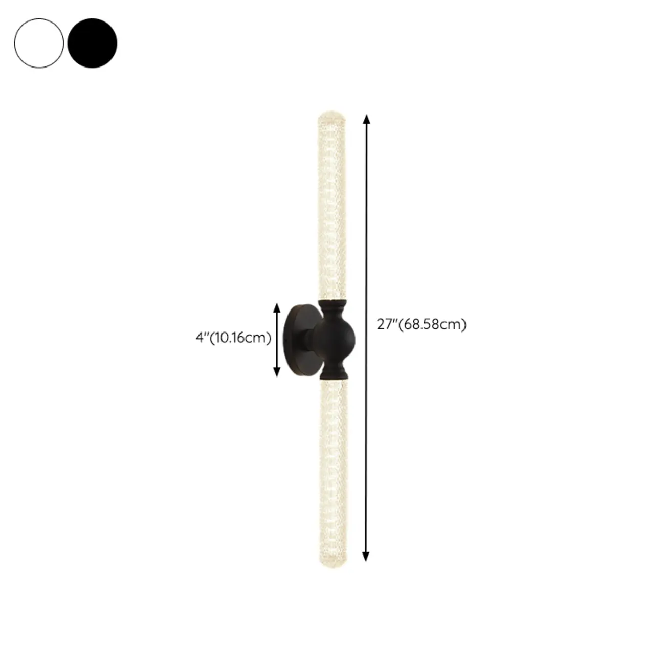 Elegant Dimmable LED Vanity Light with Glass for Modern Bathrooms Image - 27 | homeyfad