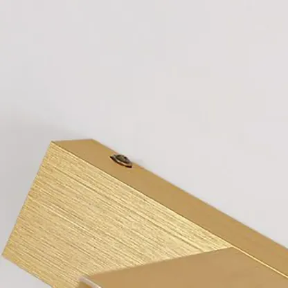 Gold Metal Linear LED Adjustable Vanity Light for Modern Bathroom Decor Image - 6