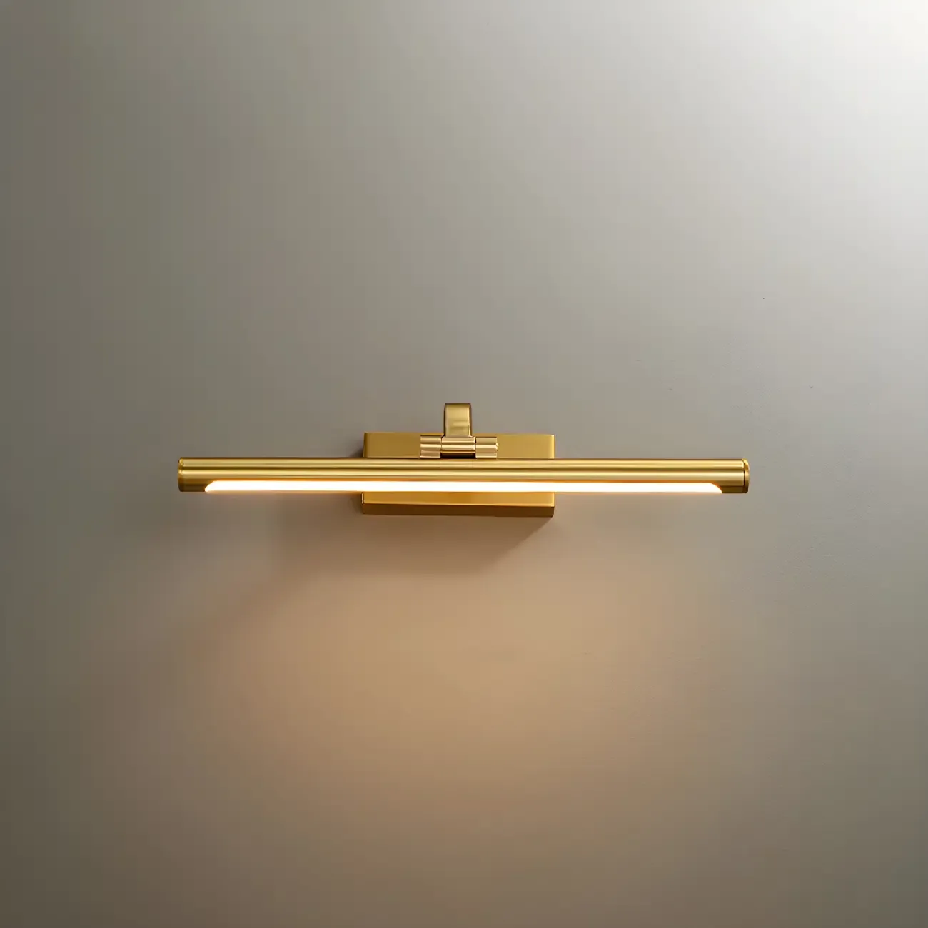 Modern Black Cylinder LED Wall Lamp with Acrylic Shade for Mirror Front Image - 2