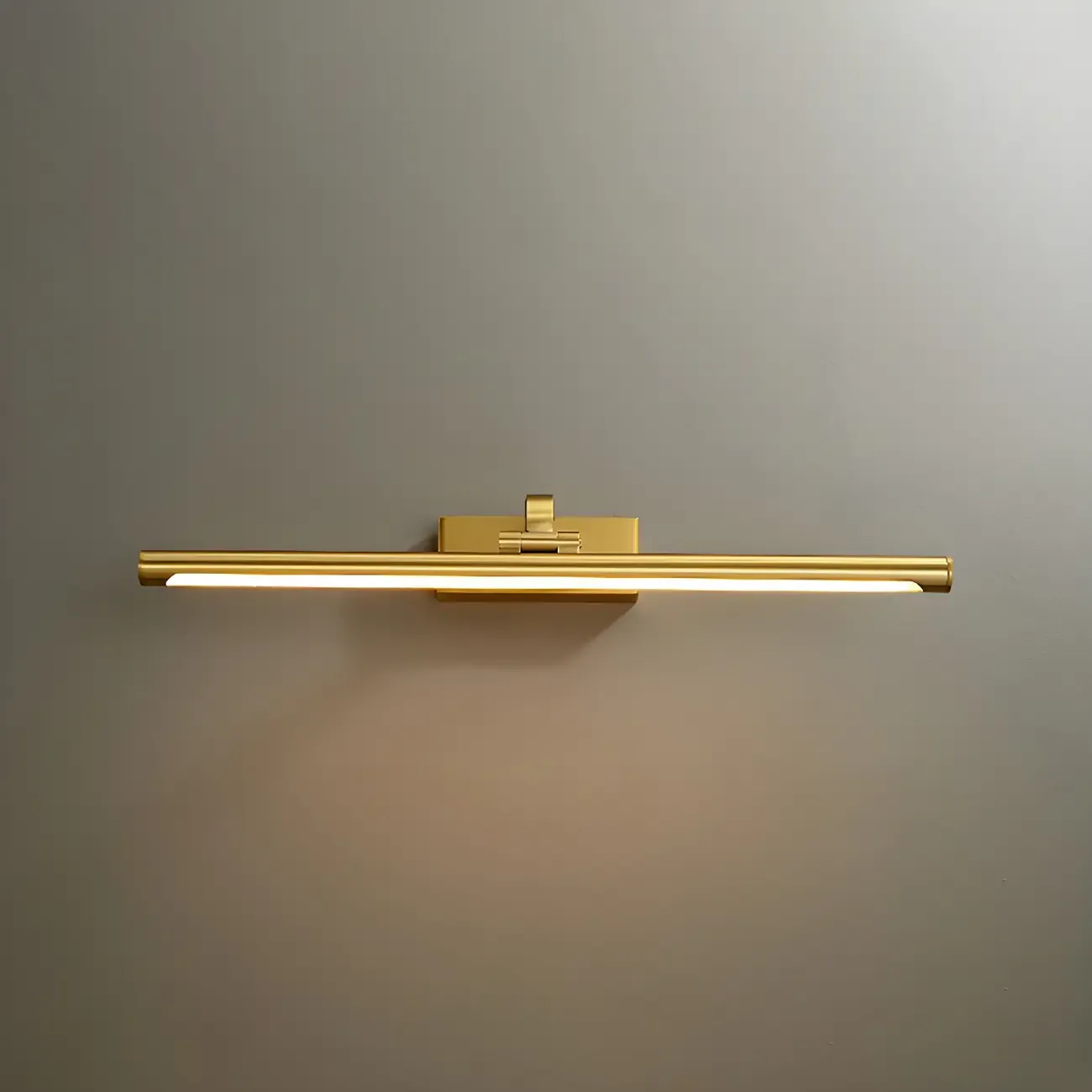 Modern Black Cylinder LED Wall Lamp with Acrylic Shade for Mirror Front Image - 9