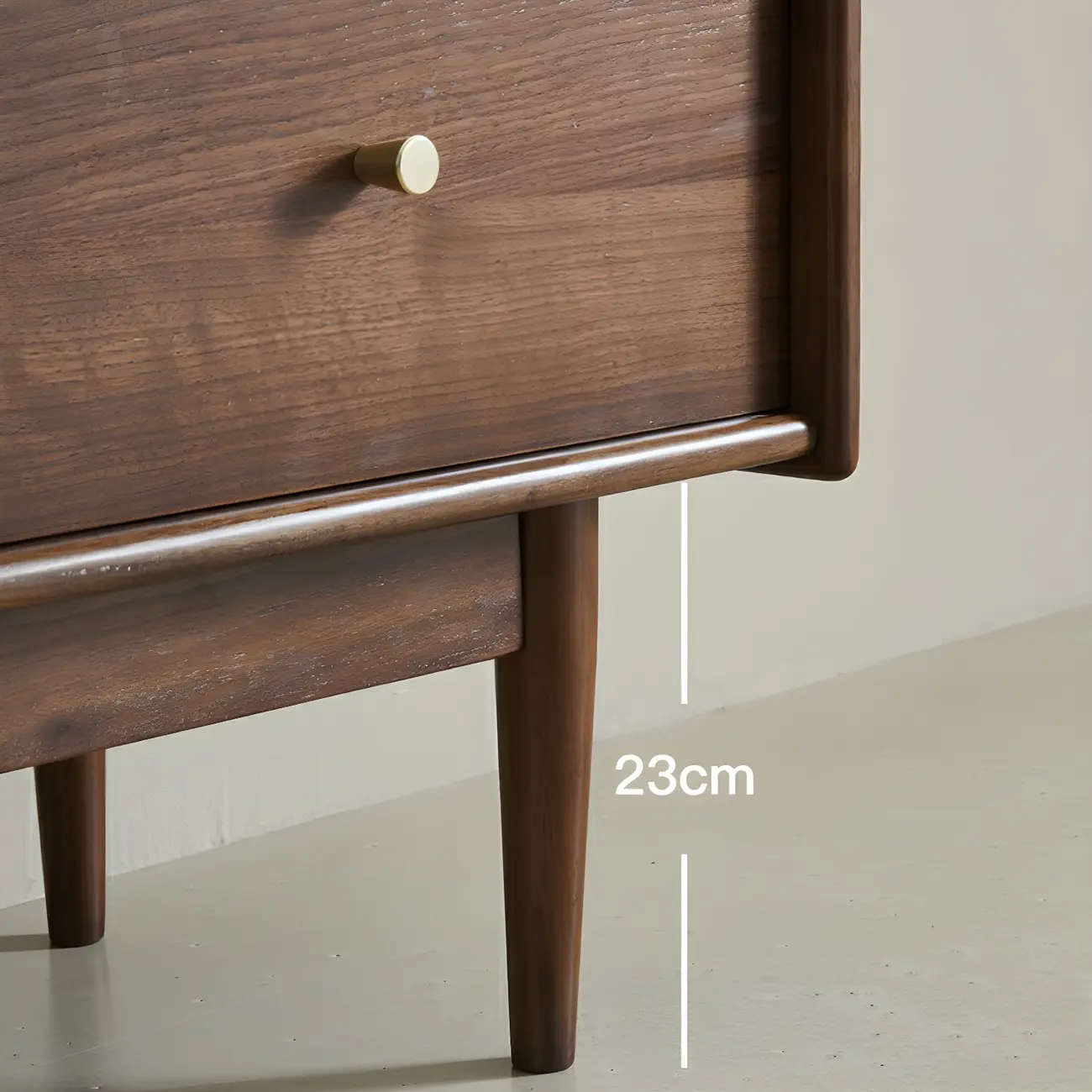 Wooden Sideboard with Glass Sliding Doors, Drawers & Cabinets Image - 10 | homeyfad