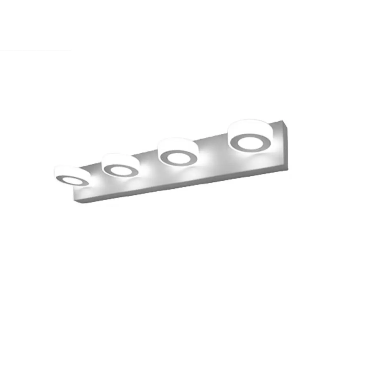 Modern LED Bathroom Vanity Light with Geometric design Image - 3 | homeyfad