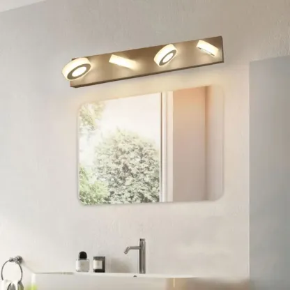 Modern LED Bathroom Vanity Light with Geometric design Image - 6