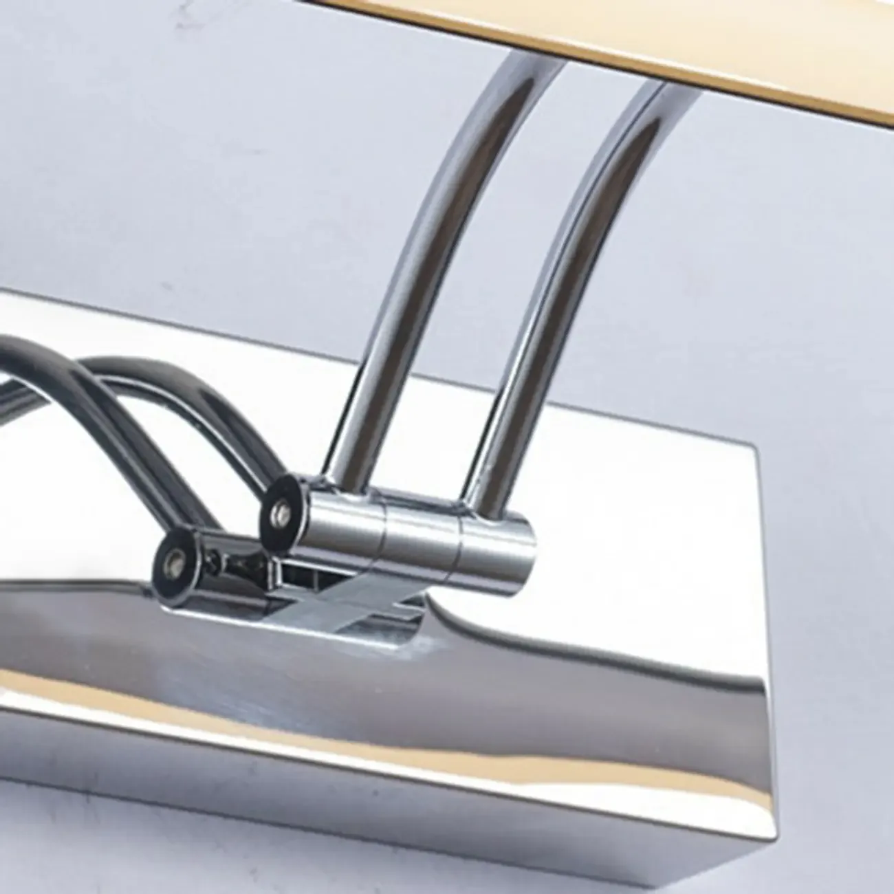 Modern Silver Dimmable LED Vanity Light with Adjustable Arm for Bathroom Image - 7