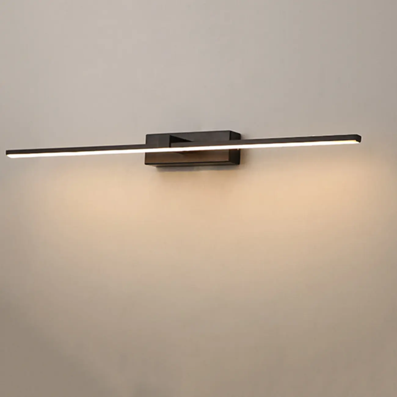 Modern Gold Linear LED Vanity Lights with and Acrylic Shade for Make up Image - 3 | homeyfad