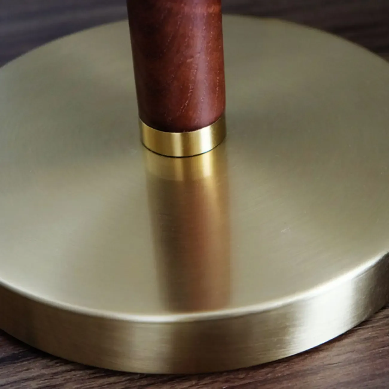 Golden Pleated Metal Table Lamp with Pull Chain and White Fabric Shade Image - 7