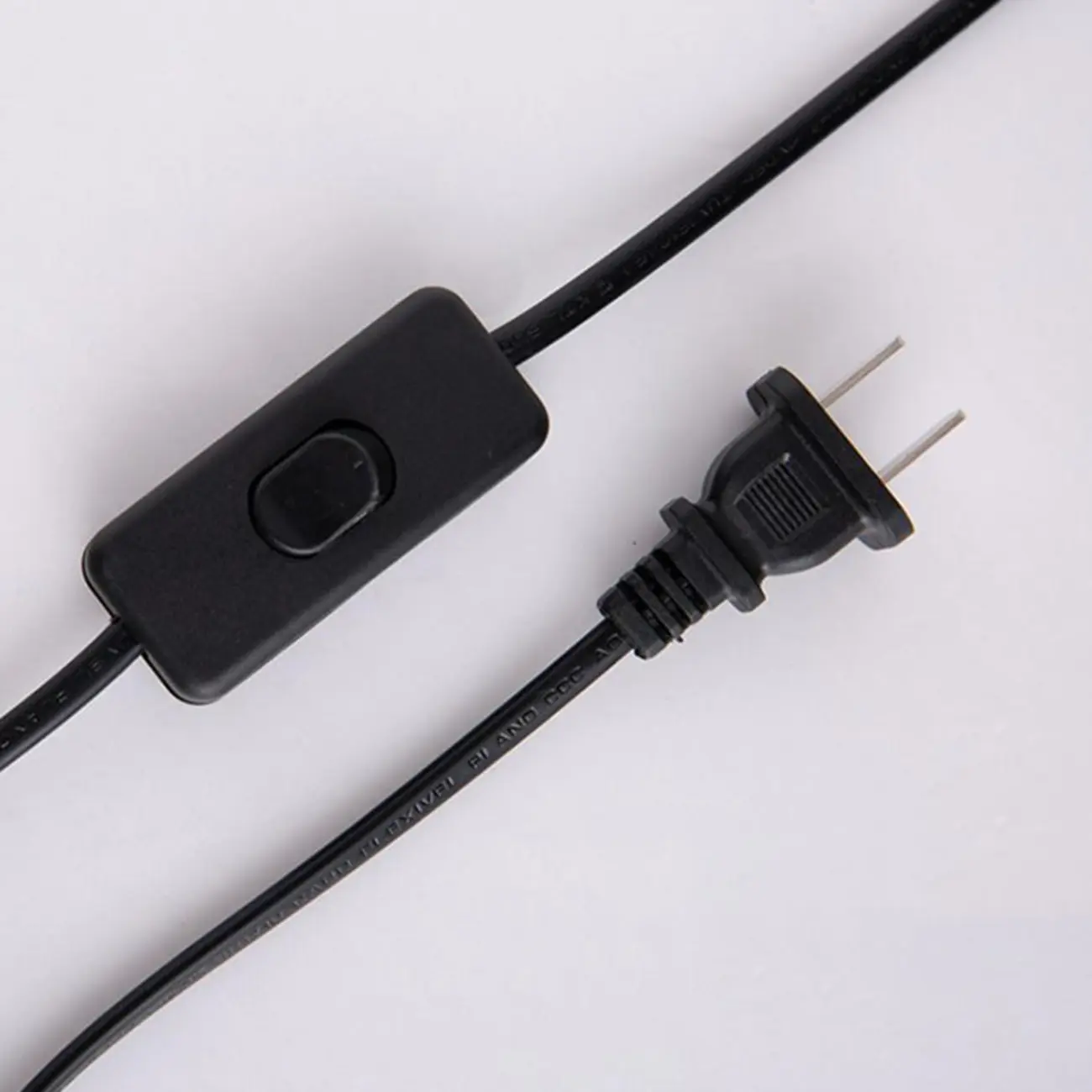 Elegant Wooden Base Geometric Fabric Shape Plug In Electric Table Lamp For Bedroom Image - 12 | homeyfad