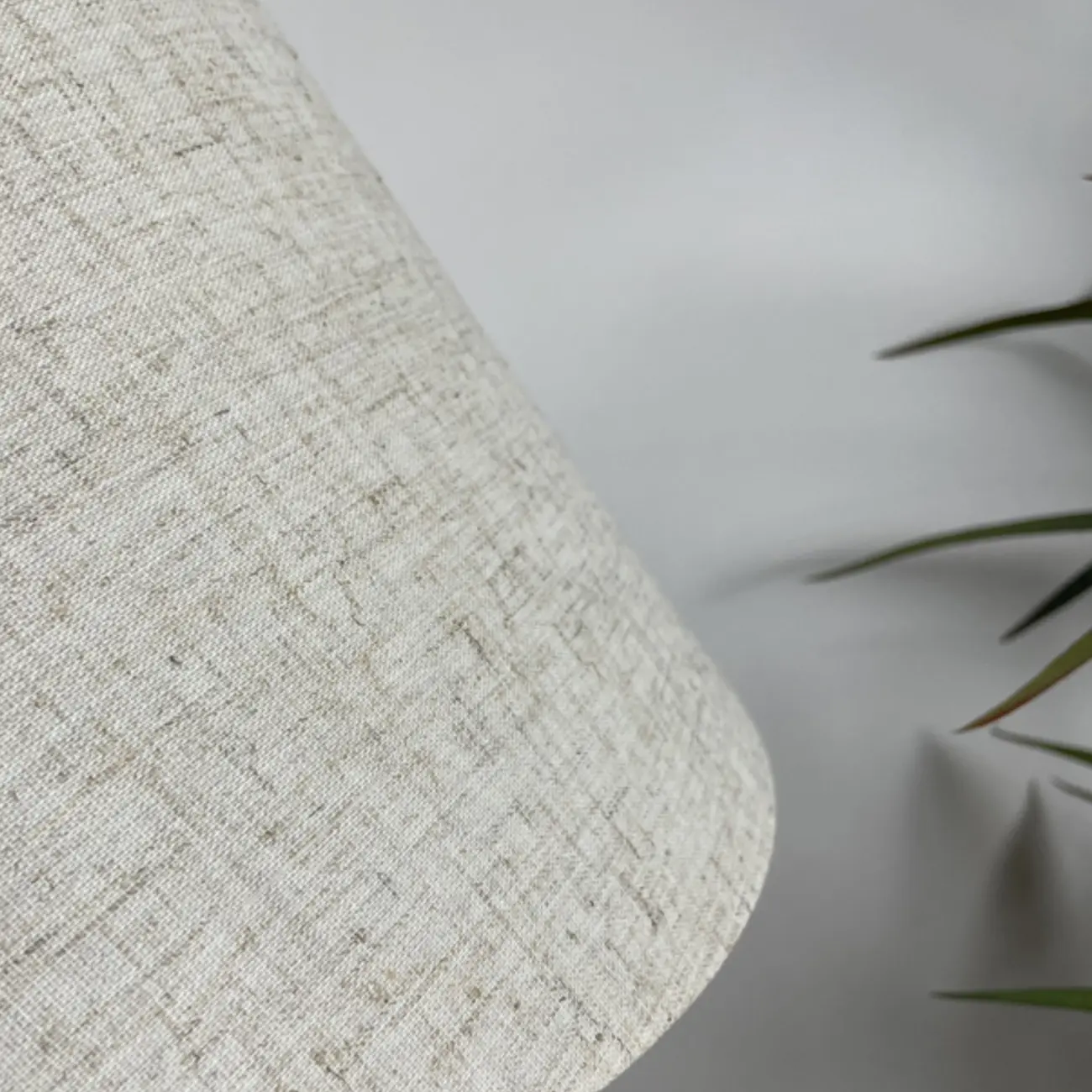 White Cone Shade Wooden Base Table Lamp for Bedroom Image - 8 | homeyfad