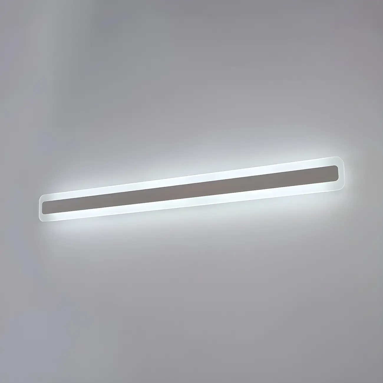 Nordic Gold Long Rectangle LED Wall Lamp for Modern Bathroom Image - 11 | homeyfad