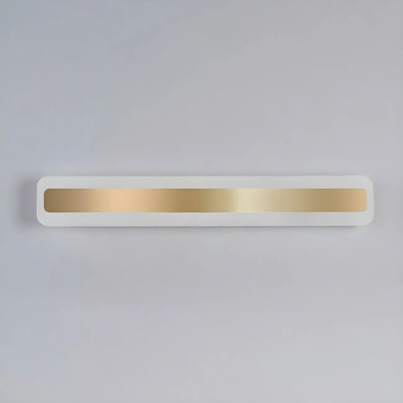 Nordic Gold Long Rectangle LED Wall Lamp for Modern Bathroom Image - 19 | homeyfad