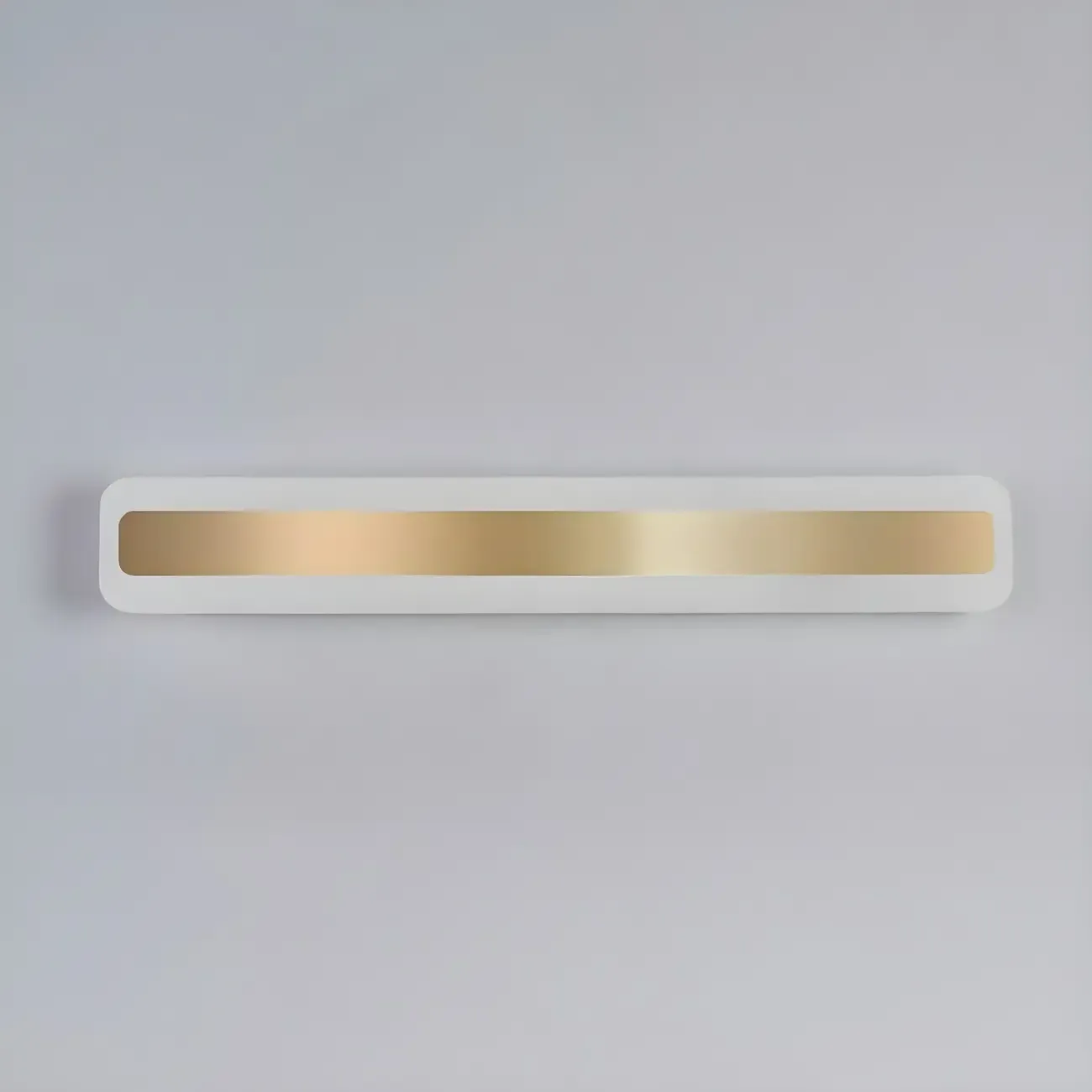 Nordic Gold Long Rectangle LED Wall Lamp for Modern Bathroom Image - 19