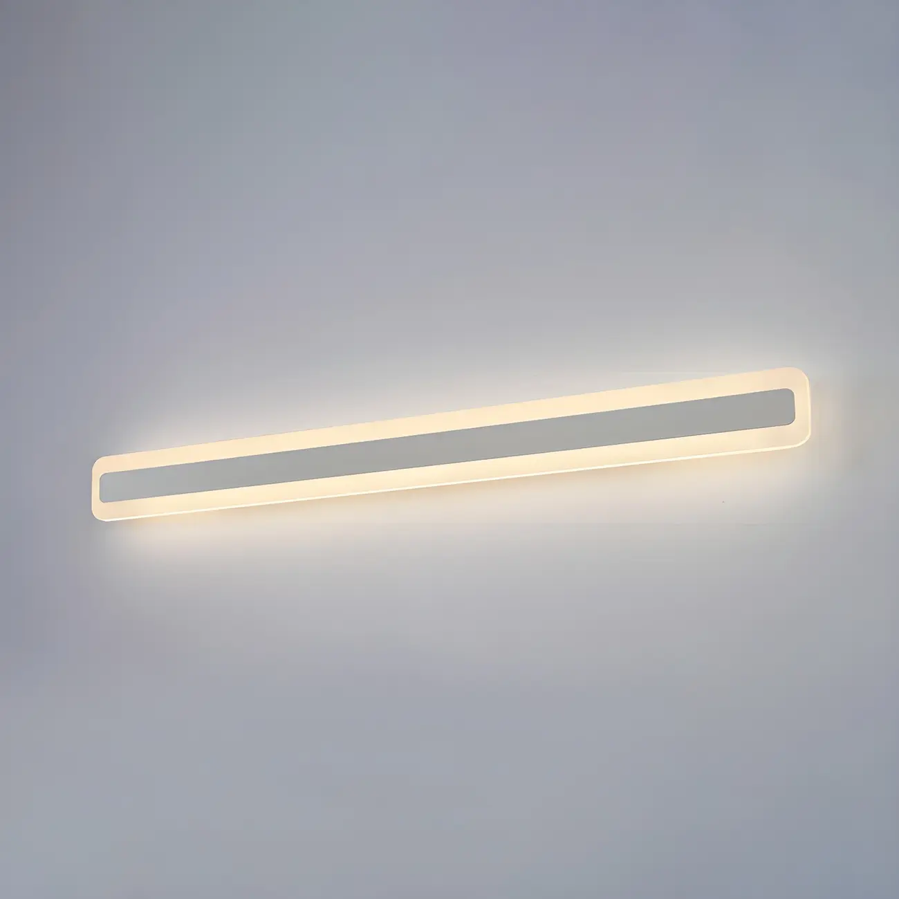 Nordic Gold Long Rectangle LED Wall Lamp for Modern Bathroom Image - 27 | homeyfad