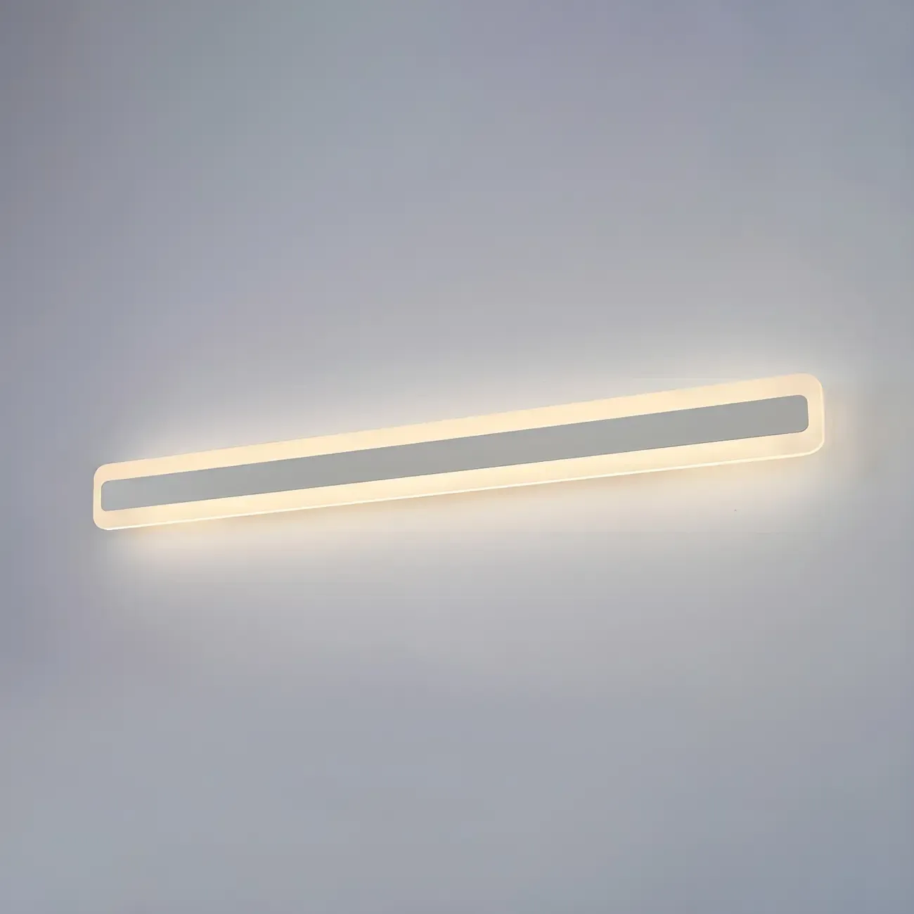 Nordic Gold Long Rectangle LED Wall Lamp for Modern Bathroom Image - 27