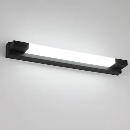 Modern Black LED Dimmable Vanity Light with Acrylic Shade for Mirror Headlight Image - 6