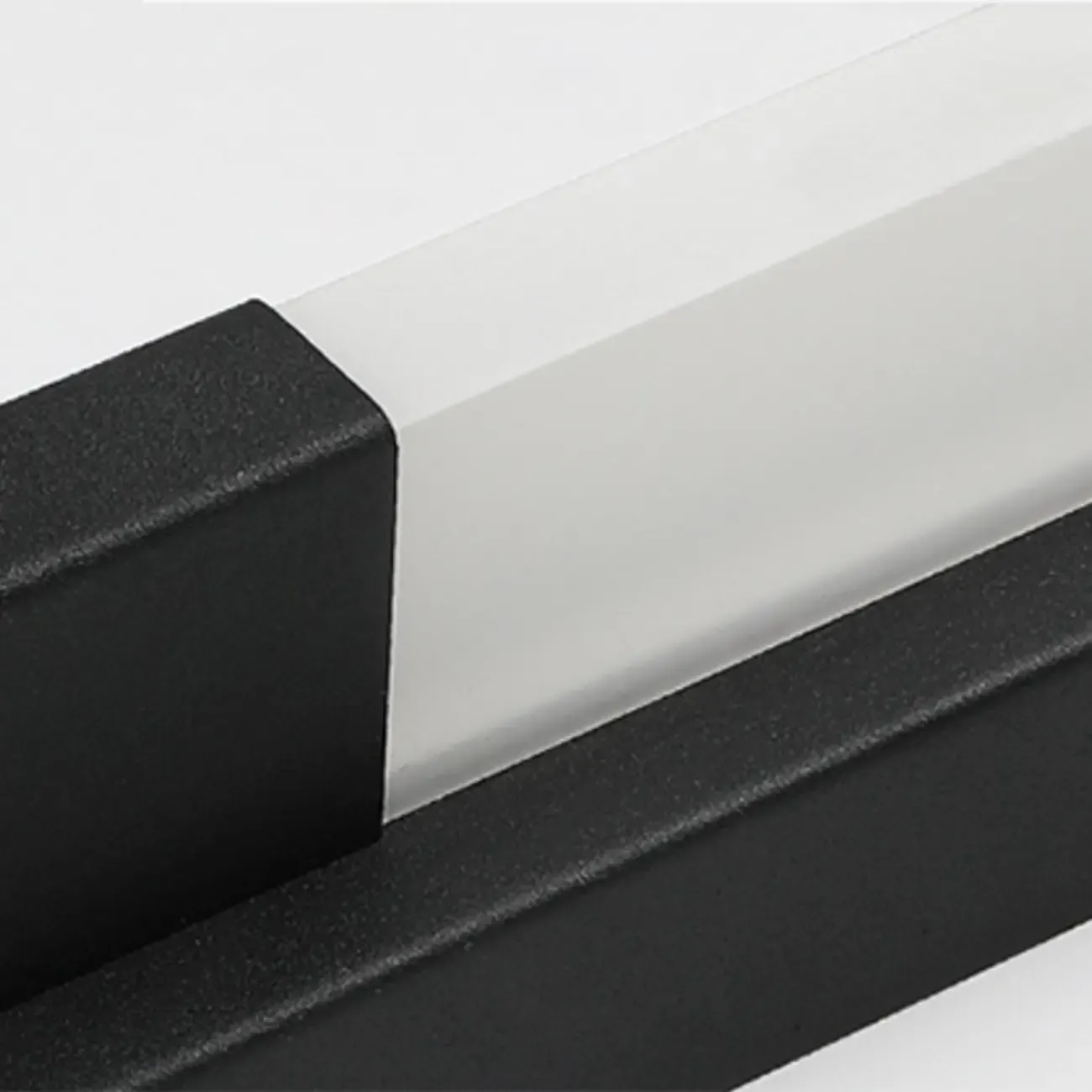 Modern Black LED Dimmable Vanity Light with Acrylic Shade for Mirror Headlight Image - 7