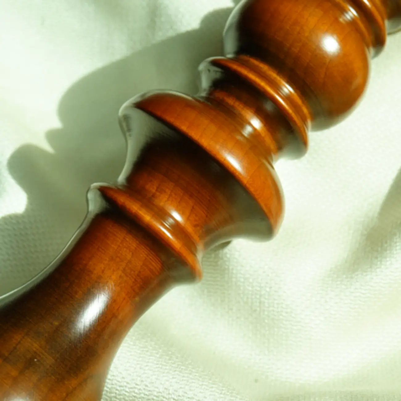 Simplistic Wood Base WIth Beige Fabric Pleated Shade For Residential Use Image - 10 | homeyfad