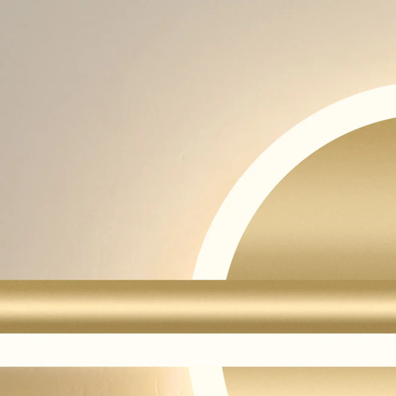 Minimalist Gold Linear LED Vanity Light for Bathroom Image - 25 | homeyfad