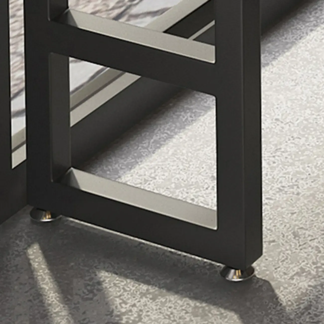 Industrial Solid Wood Bar Set with Metal Legs Image - 8