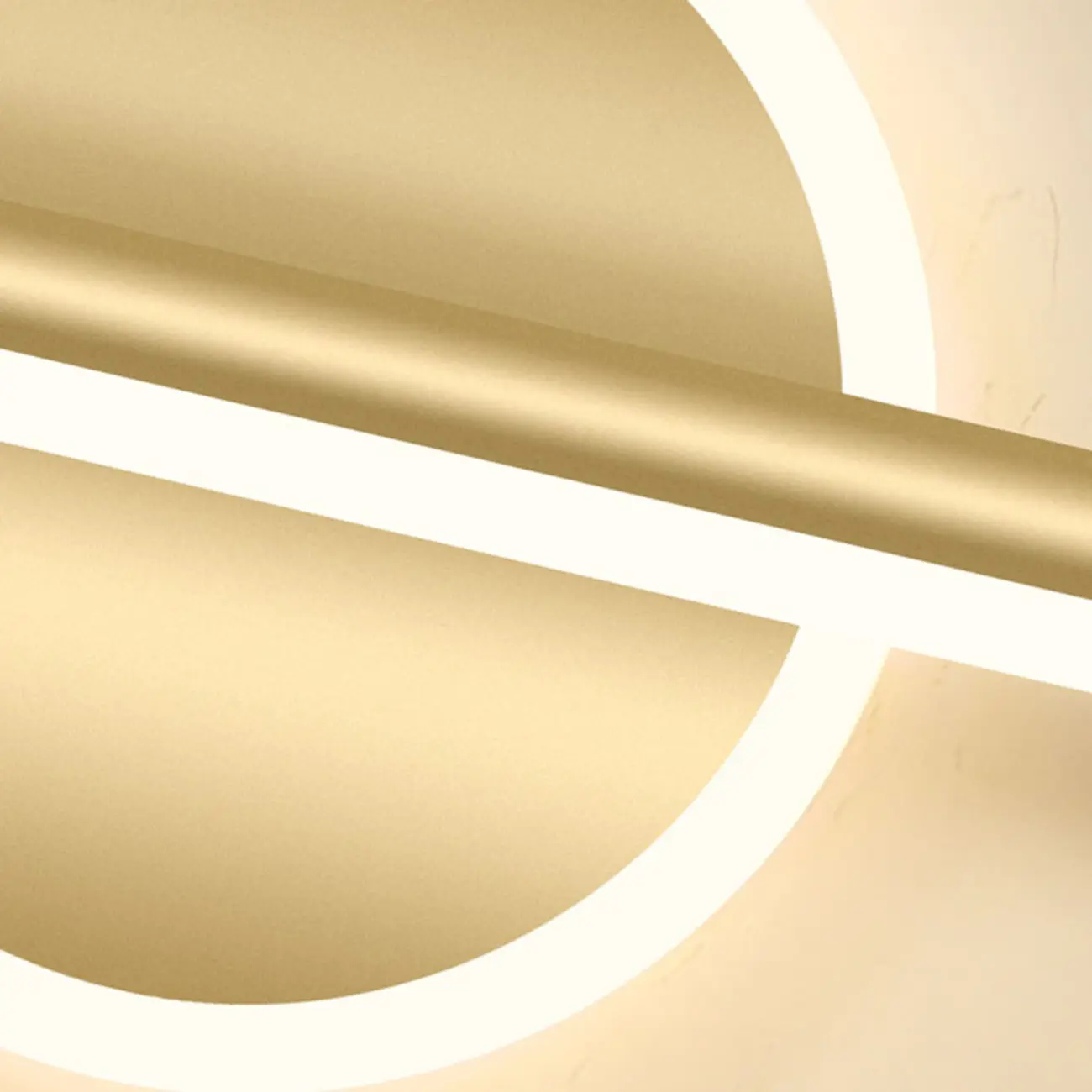 Minimalist Gold Linear LED Vanity Light for Bathroom Image - 26 | homeyfad