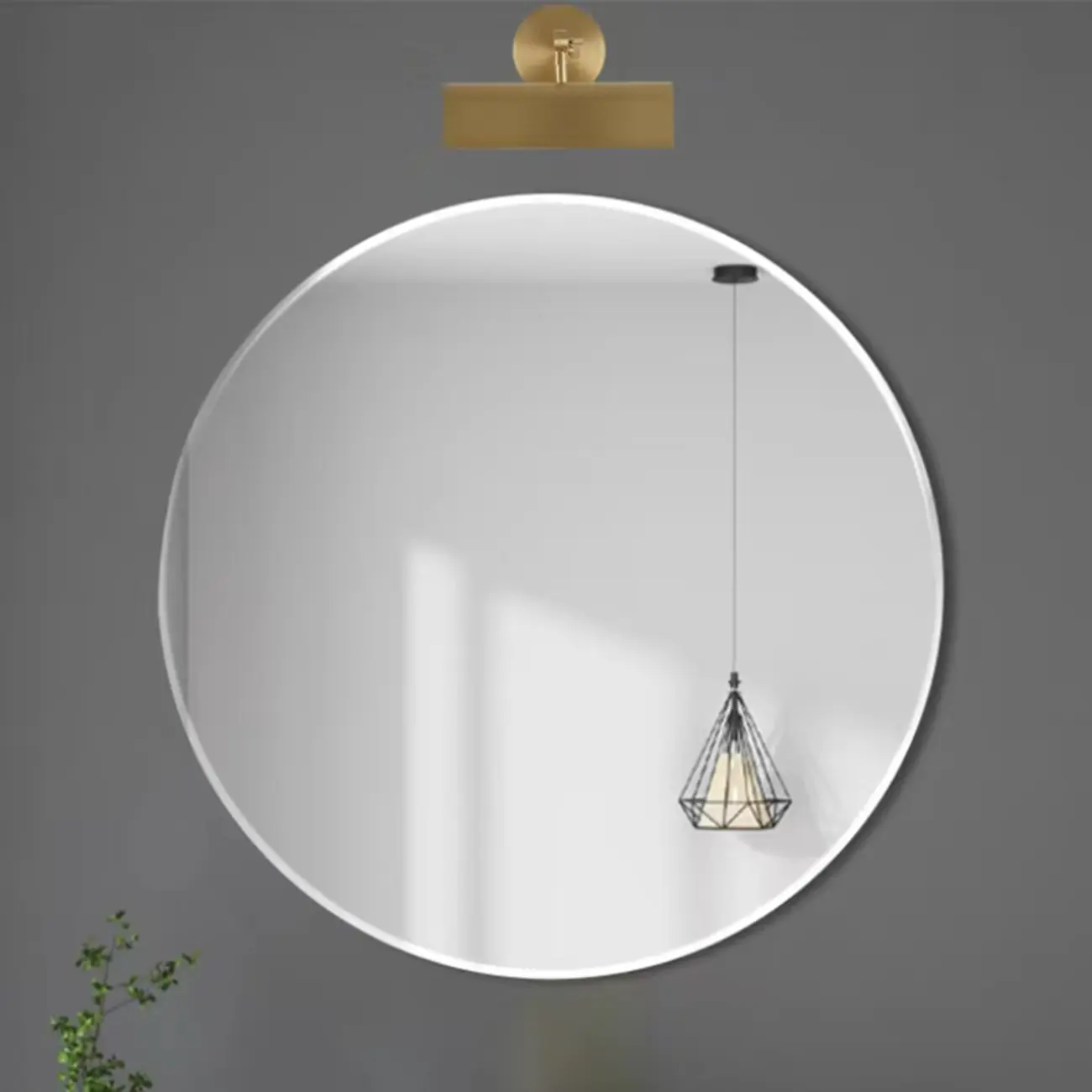 Nordic Mini Copper Adjustable Vanity Light for Mirror Front Image - 5 | homeyfad