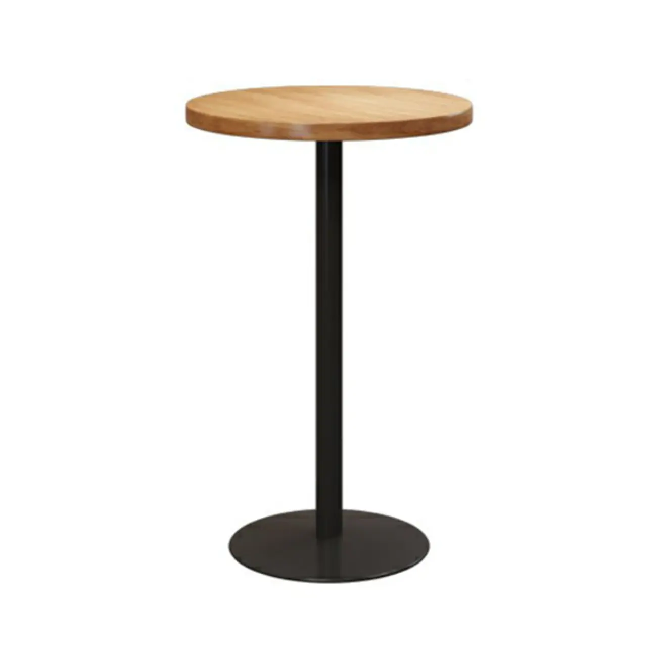 Cosmopolitan Light Wood Bar Set with Round Table Image - 10 | homeyfad