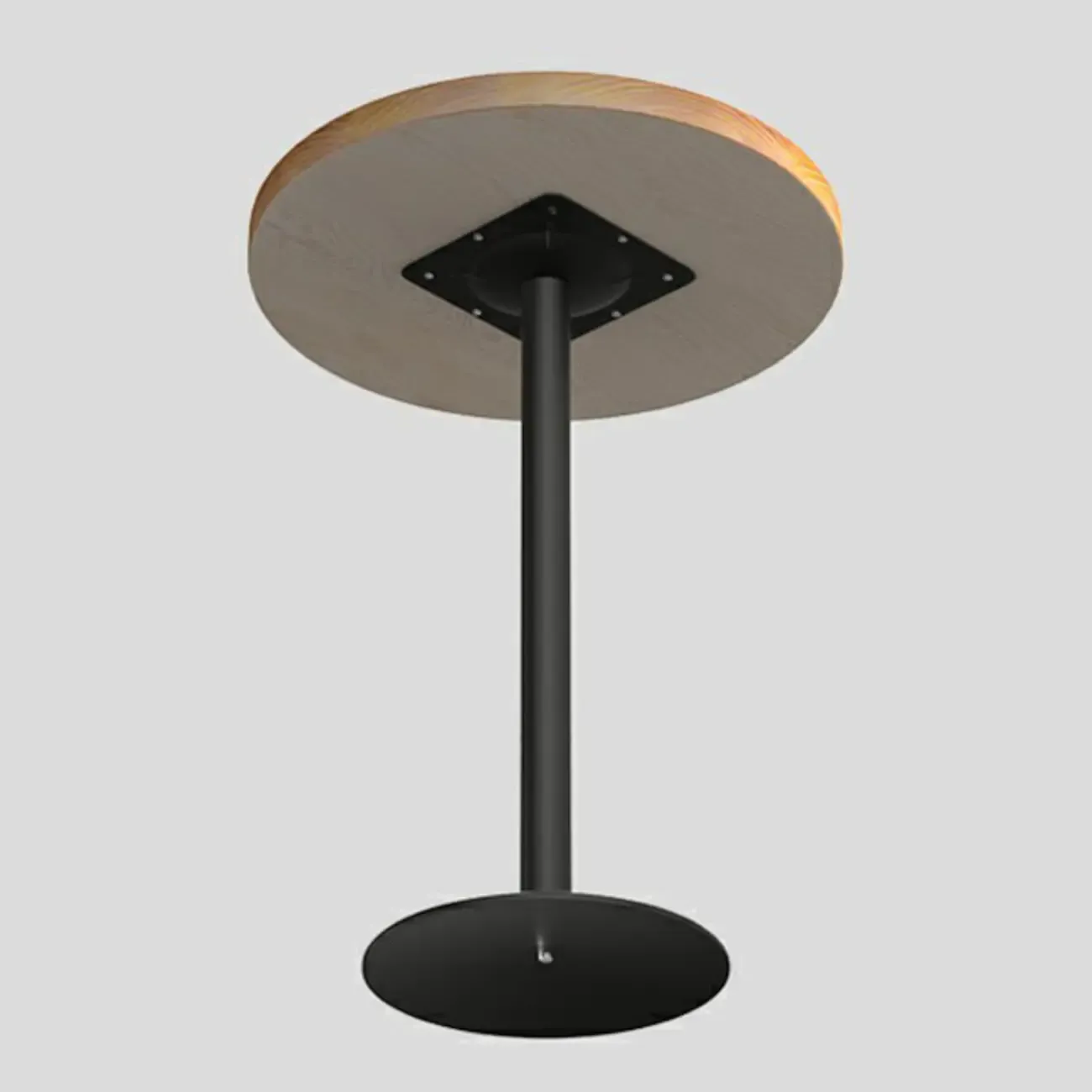 Cosmopolitan Light Wood Bar Set with Round Table Image - 11