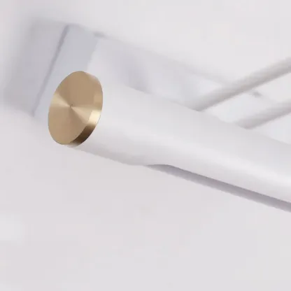 Walnut Dimmable Linear Vanity Light with Swing Arm for Bathroom Image - 14