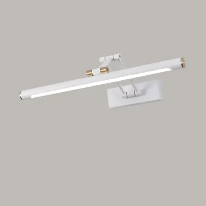 Walnut Dimmable Linear Vanity Light with Swing Arm for Bathroom Image - 19