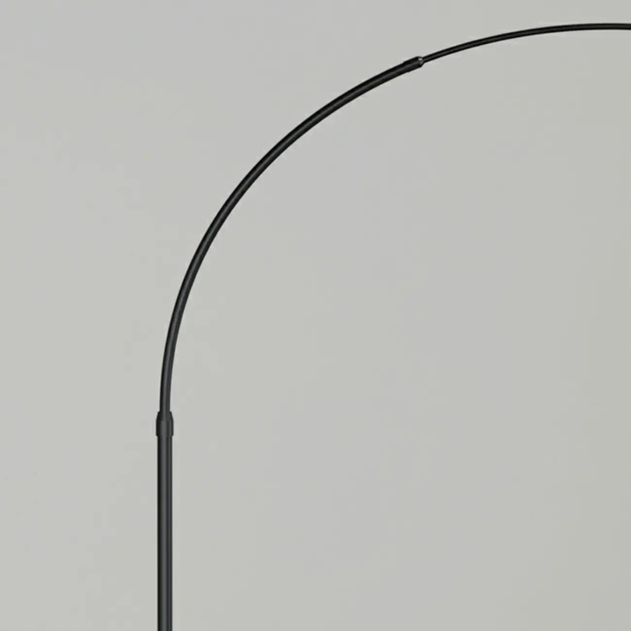 Modern Metal Black Arc Floor Lamp for Living Room Decor Image - 6