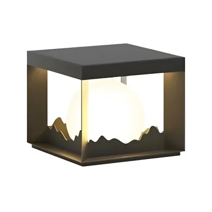 Stainless Steel Outdoor Light LED Waterproof with Plastic Shade for Garden Image - 7