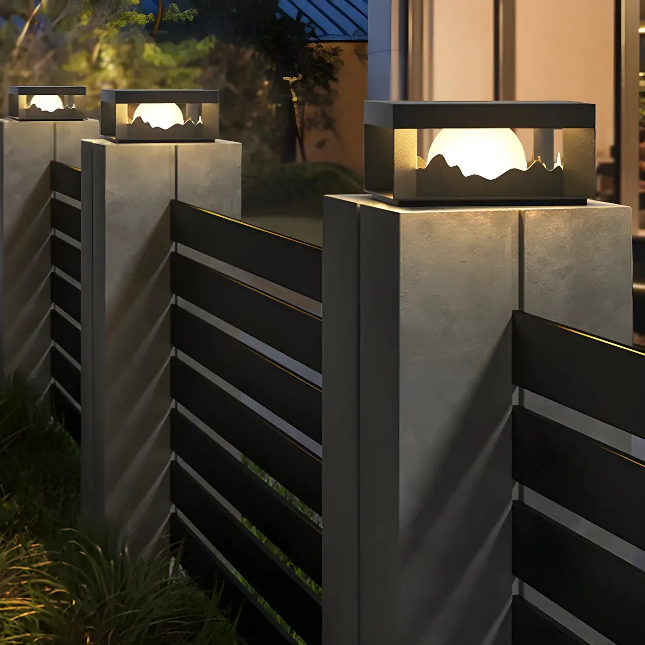 Stainless Steel Outdoor Light LED Waterproof with Plastic Shade for Garden Image - 16
