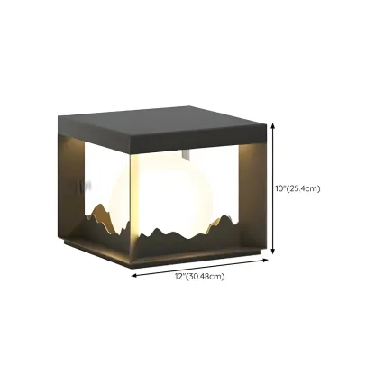 Stainless Steel Outdoor Light LED Waterproof with Plastic Shade for Garden Image - 22