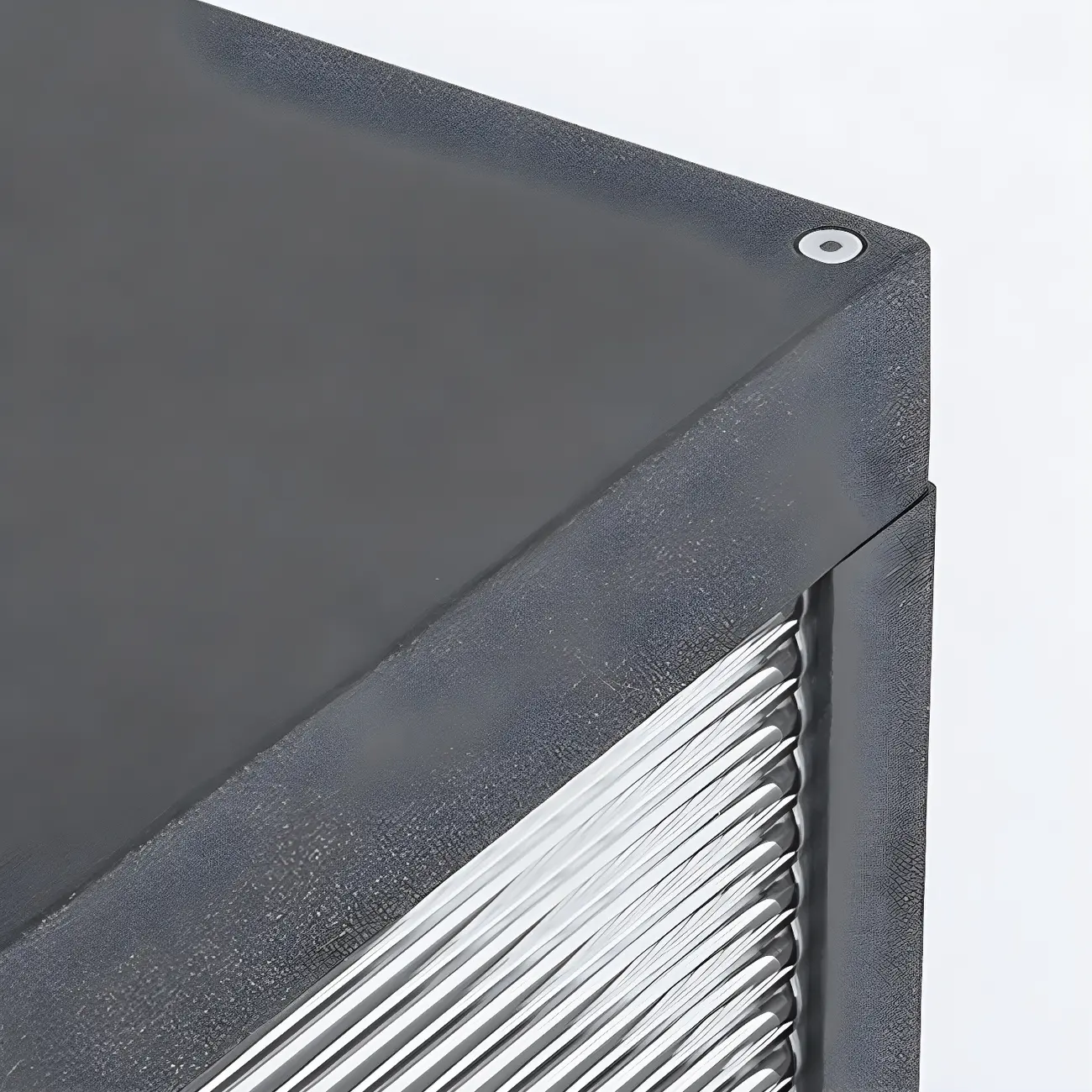 Metal Square Shape Outdoor Light Modern Style 1-Light Waterproof Pillar Lamp Image - 8 | homeyfad