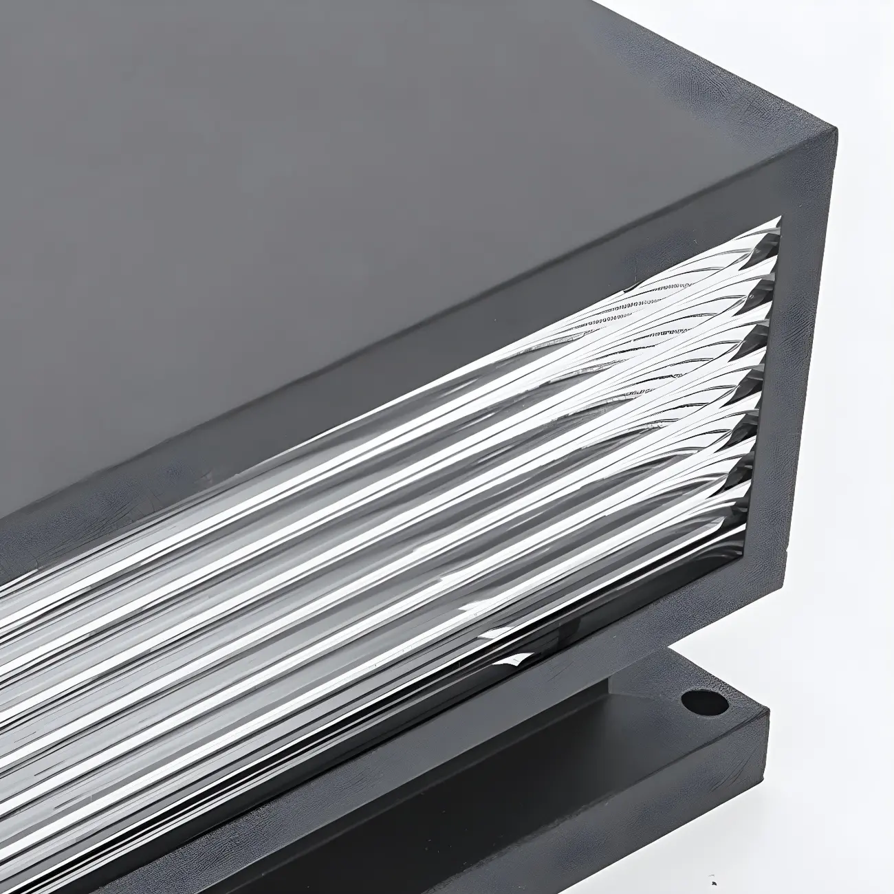 Metal Square Shape Outdoor Light Modern Style 1-Light Waterproof Pillar Lamp Image - 9 | homeyfad